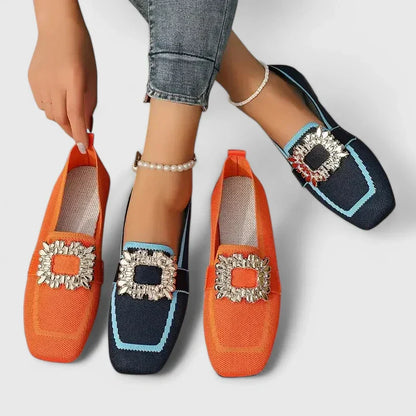 SYLVIE – MOCCASINI CON DECORAZIONE