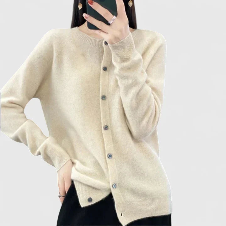 NOELIA – GILET CLASSICO CON BOTTONI