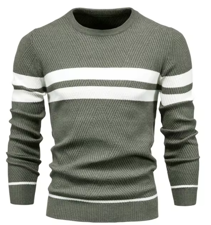 Koelman | Pullover elegante da uomo con motivo a spina di pesce