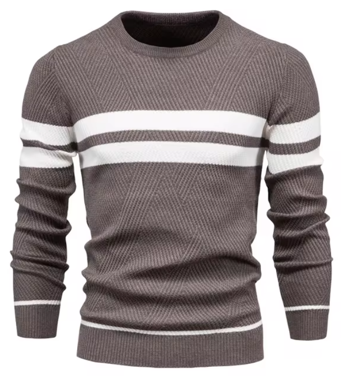 Koelman | Pullover elegante da uomo con motivo a spina di pesce