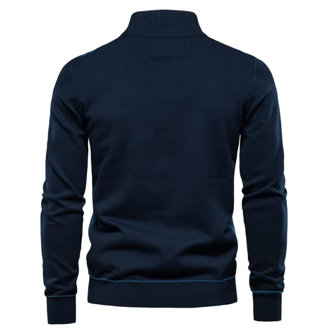 Koelman | Pullover da Uomo con Mezzo Zip