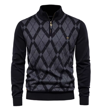 Koelman | Pullover da Uomo con Mezzo Zip