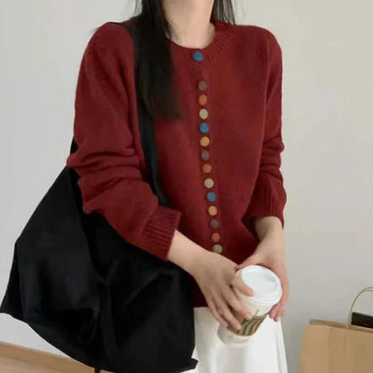 SOFIA – GILET CON BOTTONI GIOCOSI