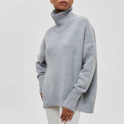 Agata™ | Maglione a collo alto lavorato a maglia