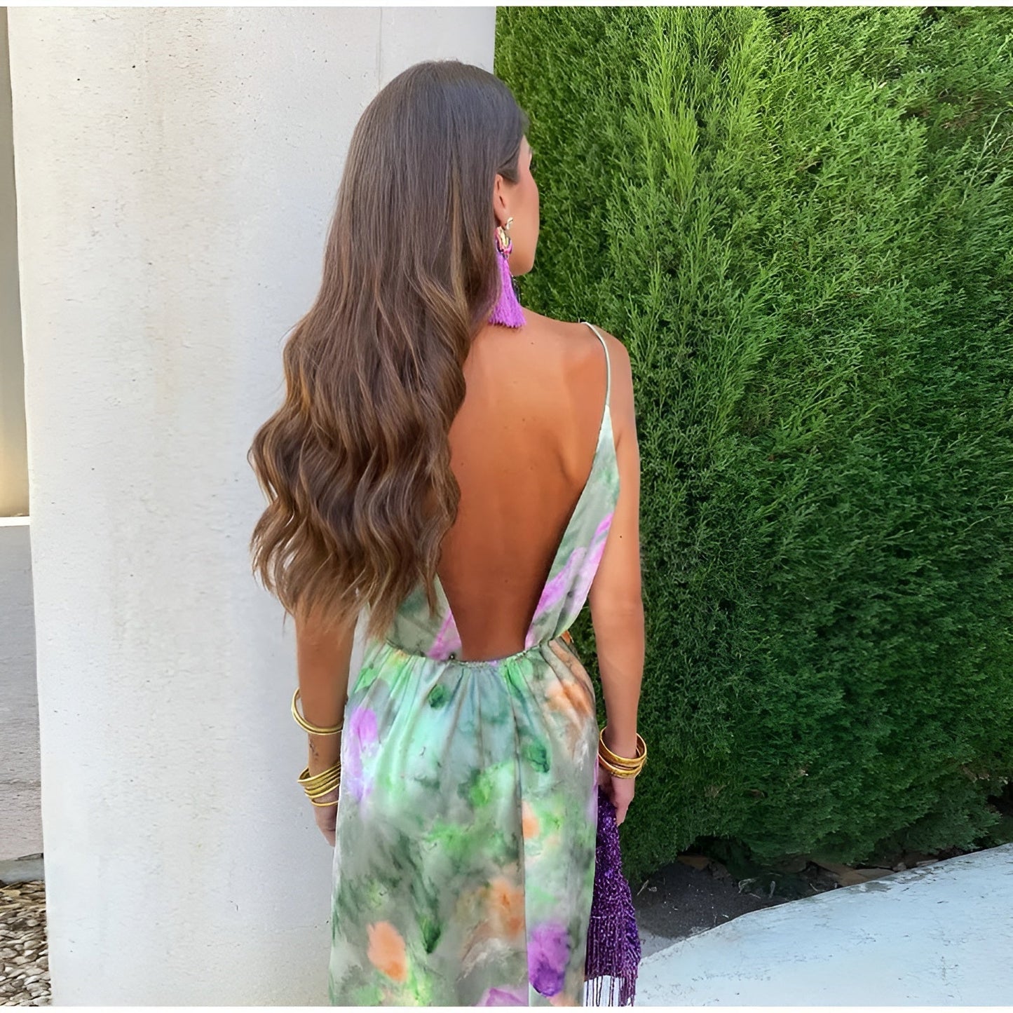 Tove™ | Abito Maxi Tie-Dye Colorato