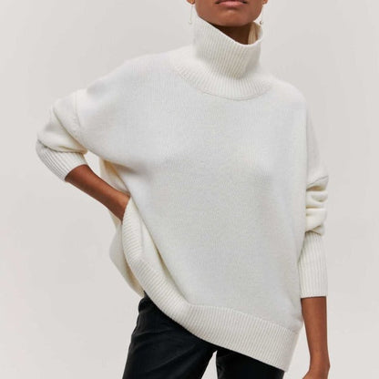 Agata™ | Maglione a collo alto lavorato a maglia