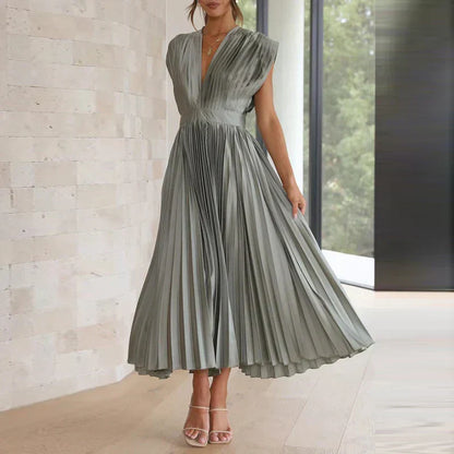 Kaat™ | Nuovo vestito da donna plissettato senza maniche