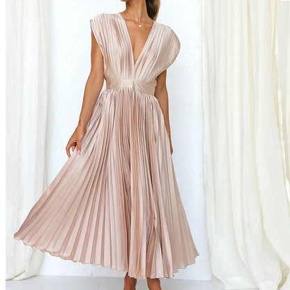 Kaat™ | Nuovo vestito da donna plissettato senza maniche