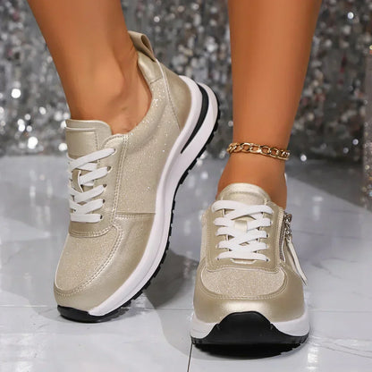 RILEY – SNEAKER COMFORT GLANZEND