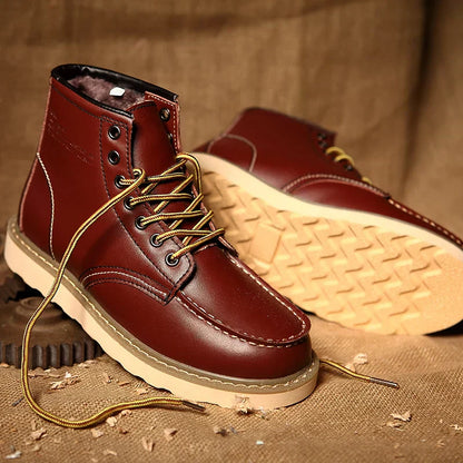 Dustin | Stivali in pelle per l'inverno
