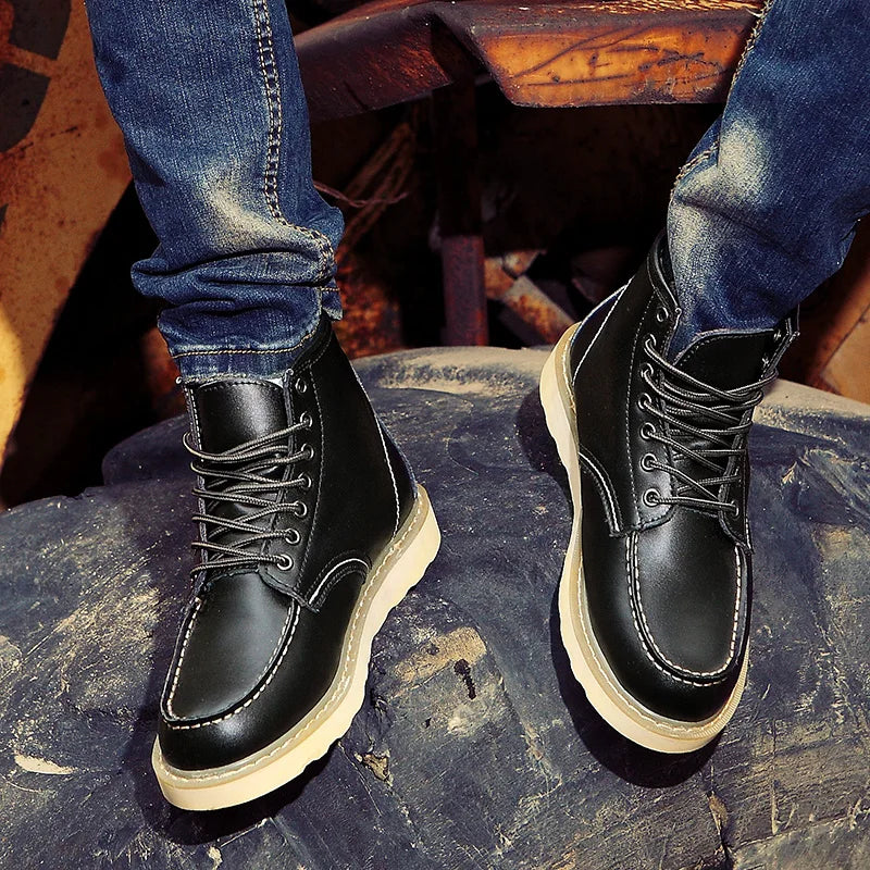 Dustin | Stivali in pelle per l'inverno
