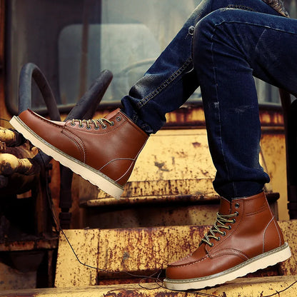 Dustin | Stivali in pelle per l'inverno