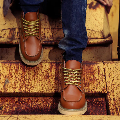 Dustin | Stivali in pelle per l'inverno