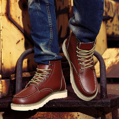 Dustin | Stivali in pelle per l'inverno