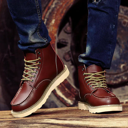 Dustin | Stivali in pelle per l'inverno