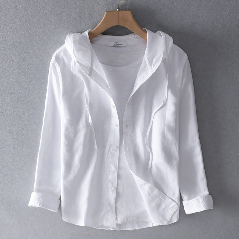 Erna™ | CAMICIA LEGGERA CON CAPPUCCIO