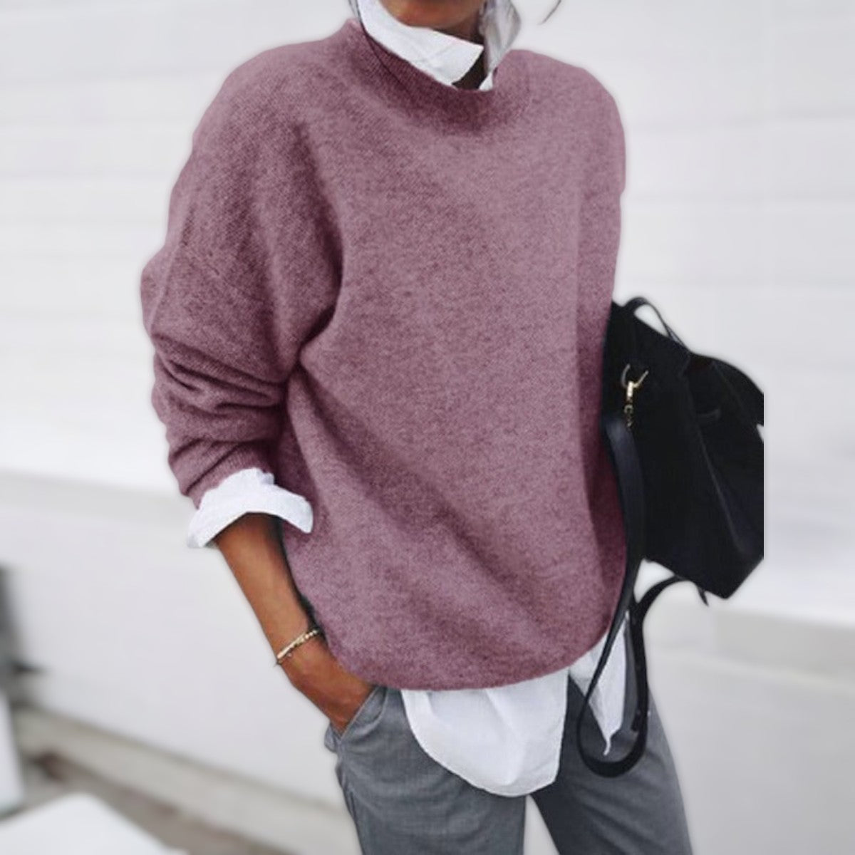 Jolanda | Morbido e Confortevole Maglione in Cashmere