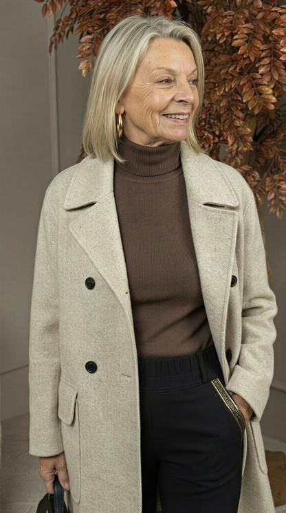 LILLIAN – GIACCA CLASSICA IN MISTO LANA