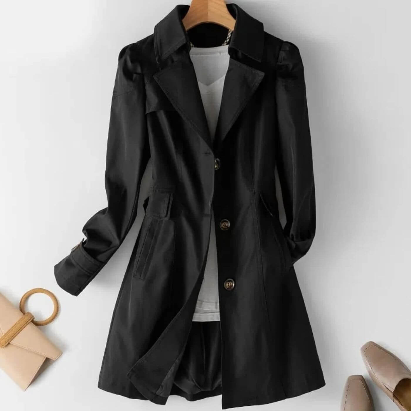 Ynte™ | Trench coat classico