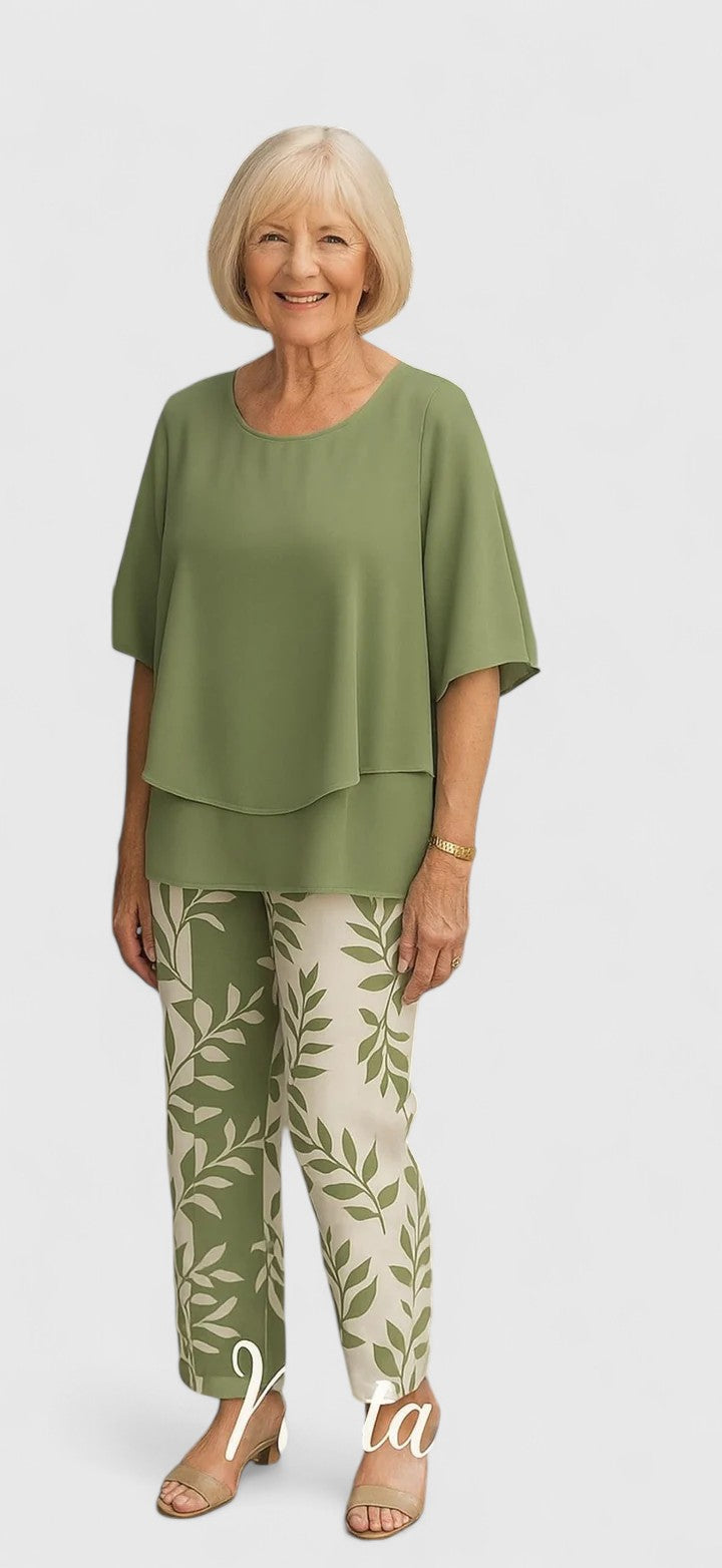 MIREILLE – BLUSA LEGGERA A STRATI