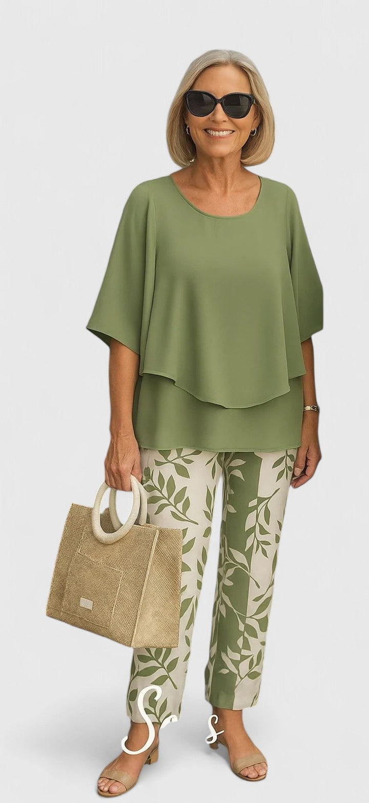 MIREILLE – BLUSA LEGGERA A STRATI