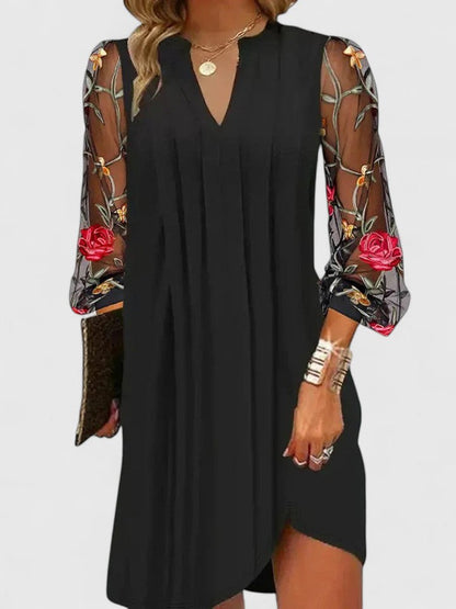 MARTHA – ELEGANTE ABITO SHIFT RICAMATO