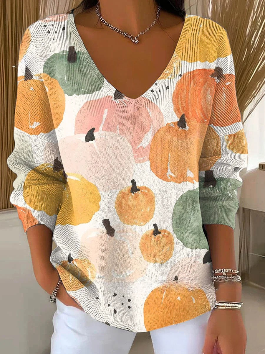 Benedetta – Maglione in Maglia con Scollatura a V 14