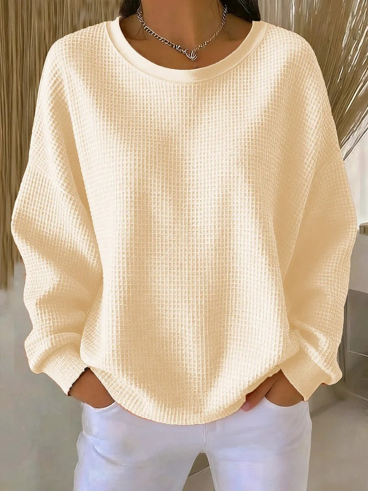 Rhosavienne – Maglione Testurizzato con Morbido Comfort