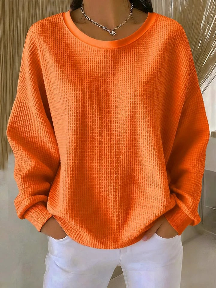 Rhosavienne – Maglione Testurizzato con Morbido Comfort