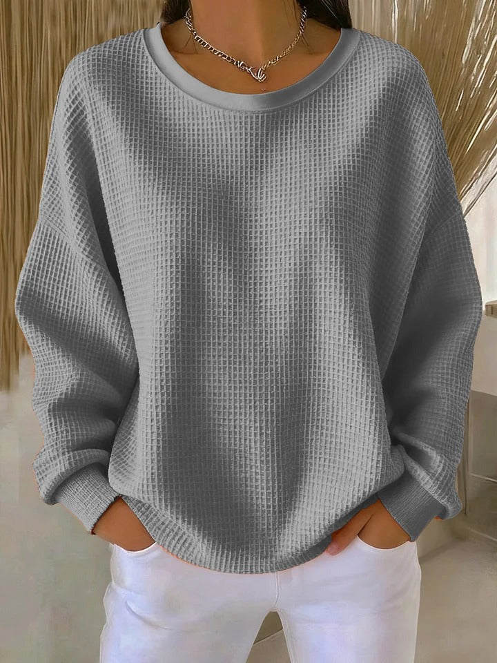 Rhosavienne – Maglione Testurizzato con Morbido Comfort