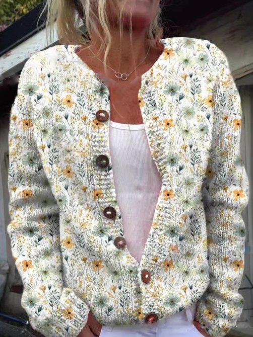 Irma | Maglione con motivo floreale