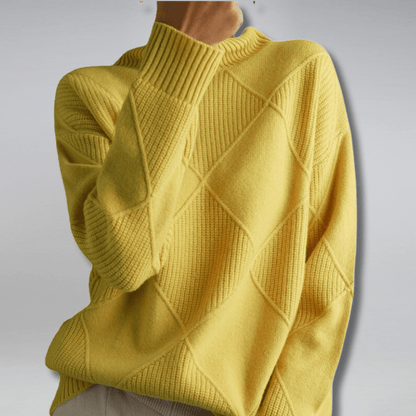 OLIVIA – MAGLIONE COLLO ALTO RELAX