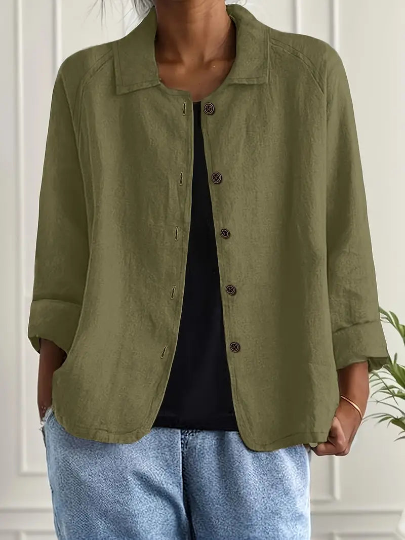 KENDRA – BLOUSE-CASUAL CON CHIUSURA A BOTTONI