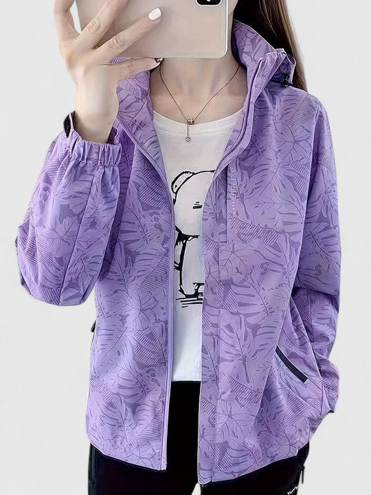 RINA – GIACCA LEGGERA CON CAPPUCCIO