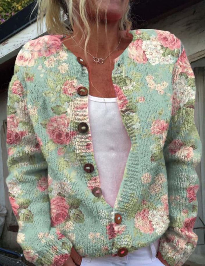 Sanne™ | Gilet elegante con stampa floreale