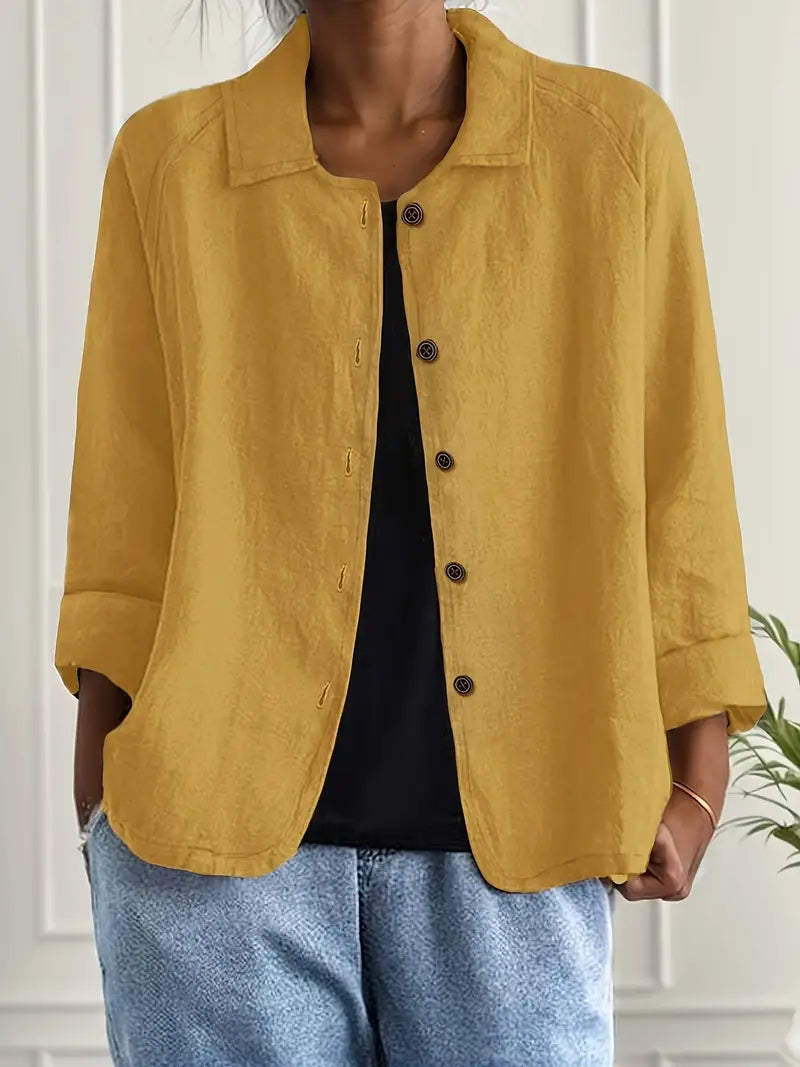 KENDRA – BLOUSE-CASUAL CON CHIUSURA A BOTTONI