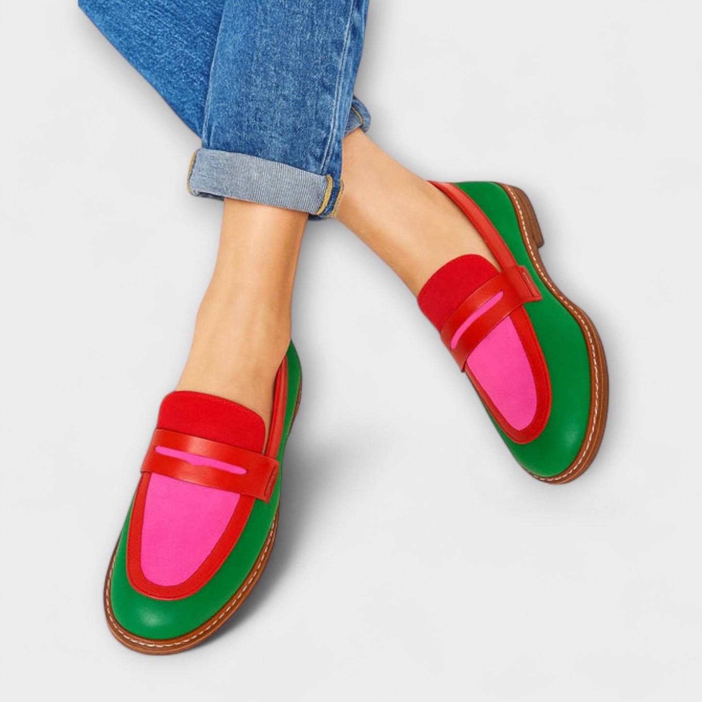 Nyla | Mocassini Casual Kleur