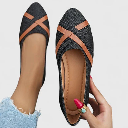 KHIANNA – BALLERINE CON CINTURINI INCROCIATI