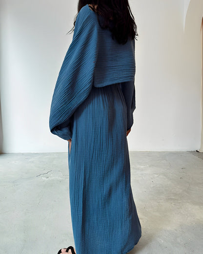 Verena™ | Set elegante in lino a due pezzi
