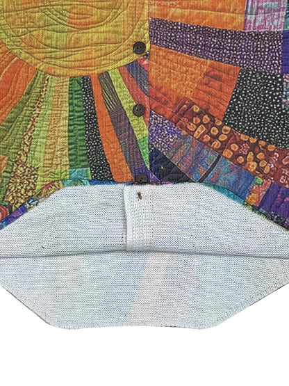 ZOE - GILET ARTIGIANALE PATCHWORK