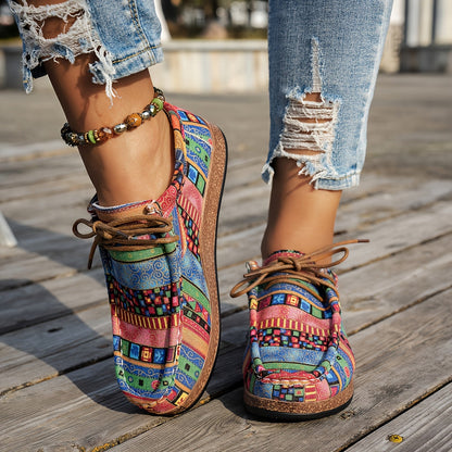 ADELINE – SNEAKER COMFORT PATCHWORK VIVACE