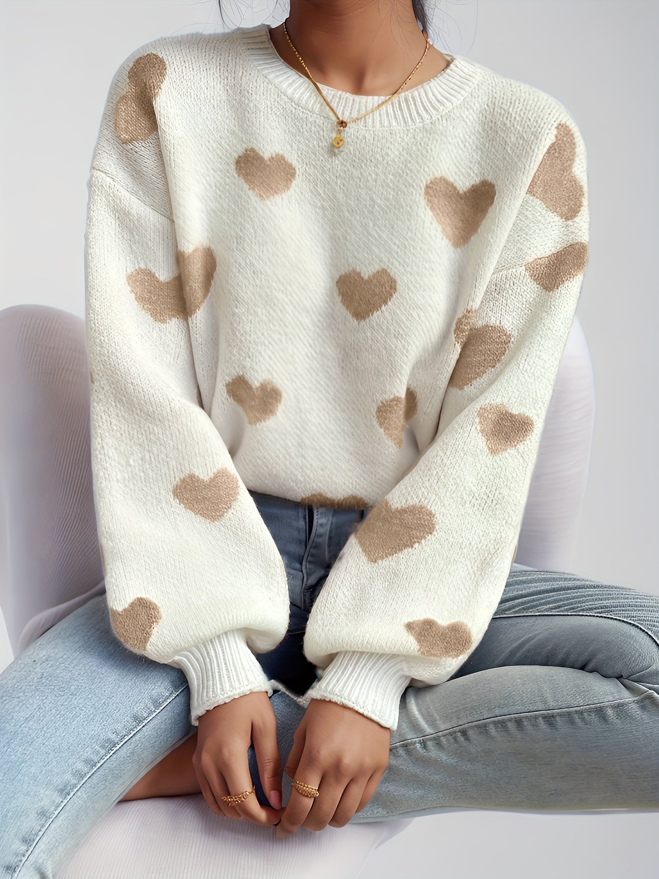 Lotte™ | Maglione a Cuore