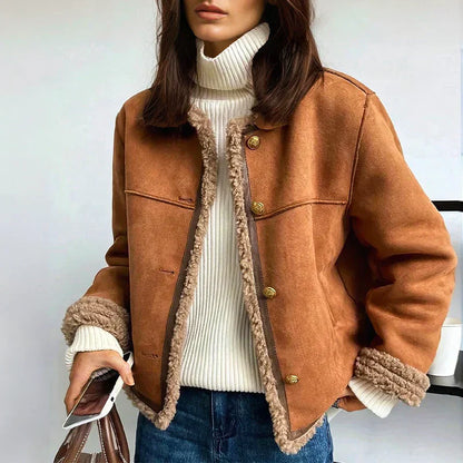 ADDISON – GIACCA CHIC IN FINTA SHEARLING