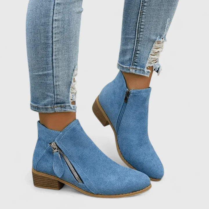 ELVIRA – STIVALETTI CON ZIP