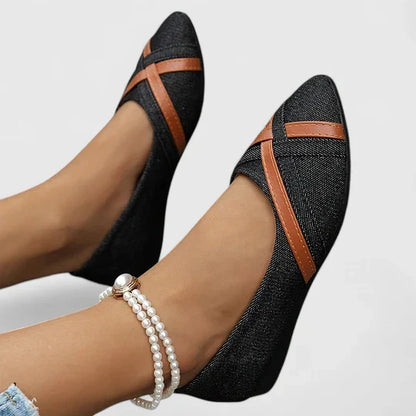 KHIANNA – BALLERINE CON CINTURINI INCROCIATI