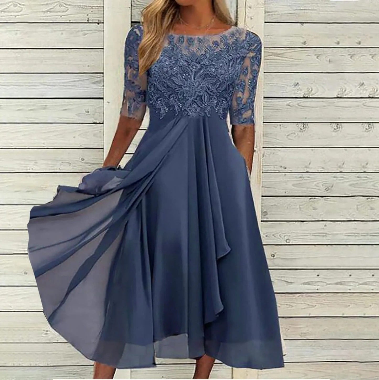 Leentje™ | Elegante Abito in Pizzo