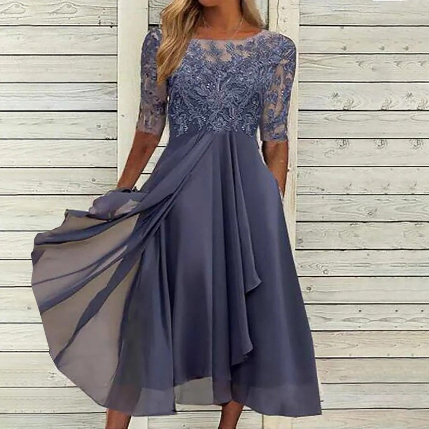 Leentje™ | Elegante Abito in Pizzo