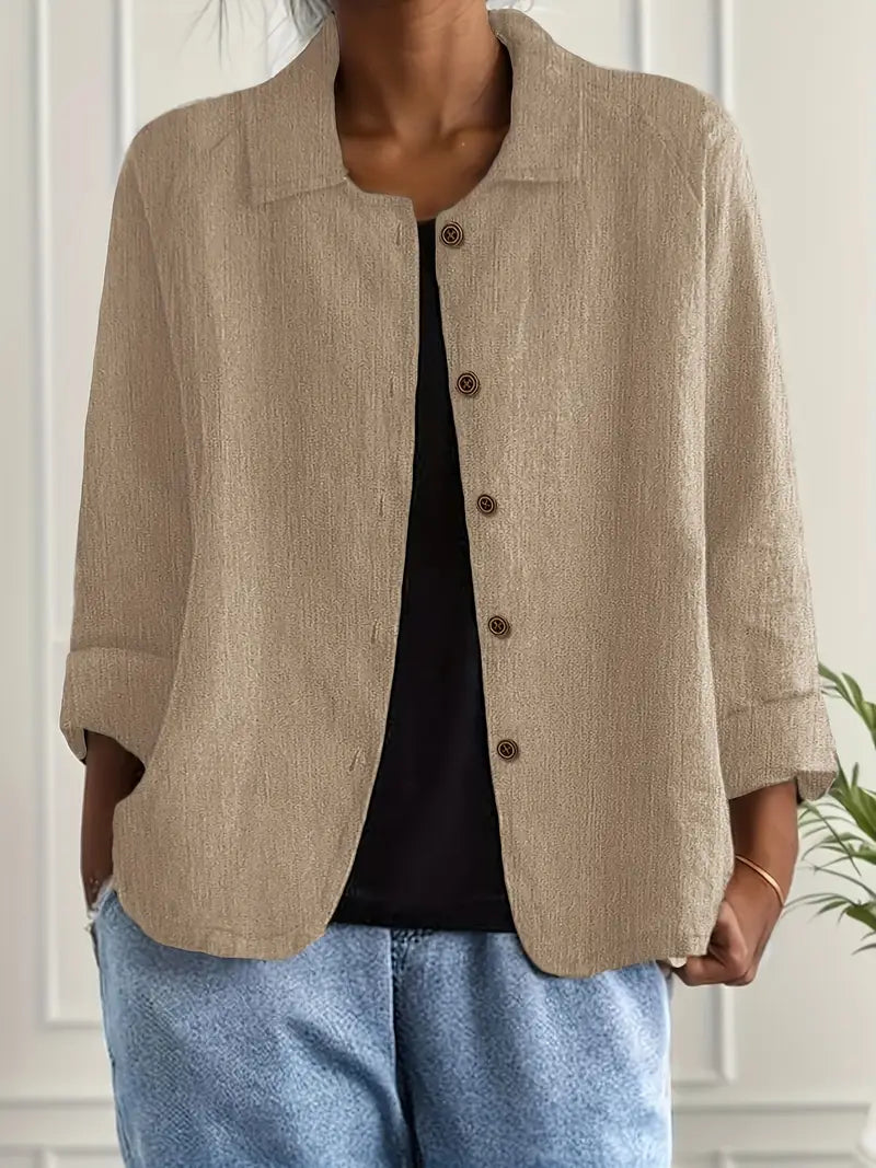 KENDRA – BLOUSE-CASUAL CON CHIUSURA A BOTTONI