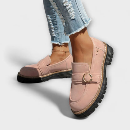 Lora | Mocassini Casual con Punta Rotonda