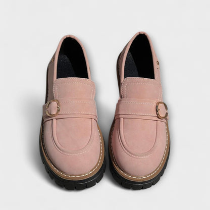 Lora | Mocassini Casual con Punta Rotonda